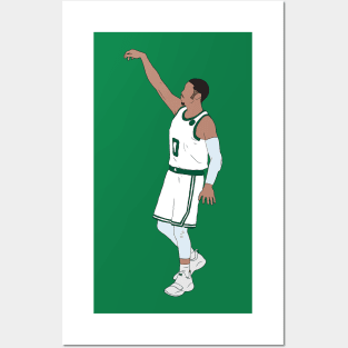 Jayson Tatum, "Hold It" Posters and Art